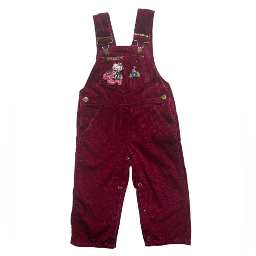 SUPER RARE 1980’s HELLO KITTY OVERALLS